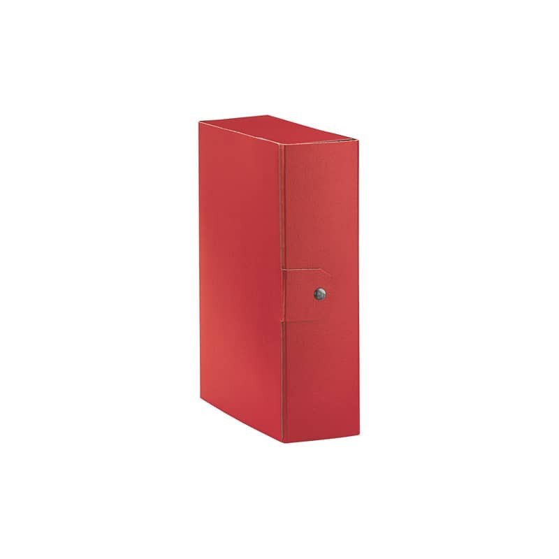 Cartella portaprogetti Esselte C30 EUROBOX dorso 10 cm presspan biverniciato rosso - 390330160 (Conf.5)