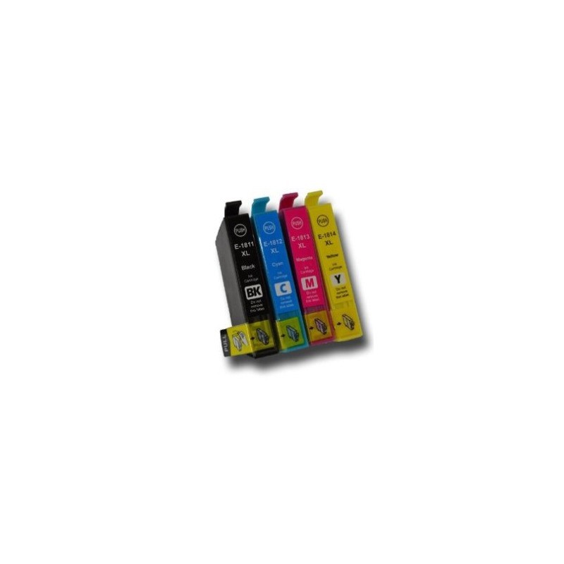 Cartuccia compatibile Epson Margherite 18XL - C13T18114012 nero TTCMEPET1811