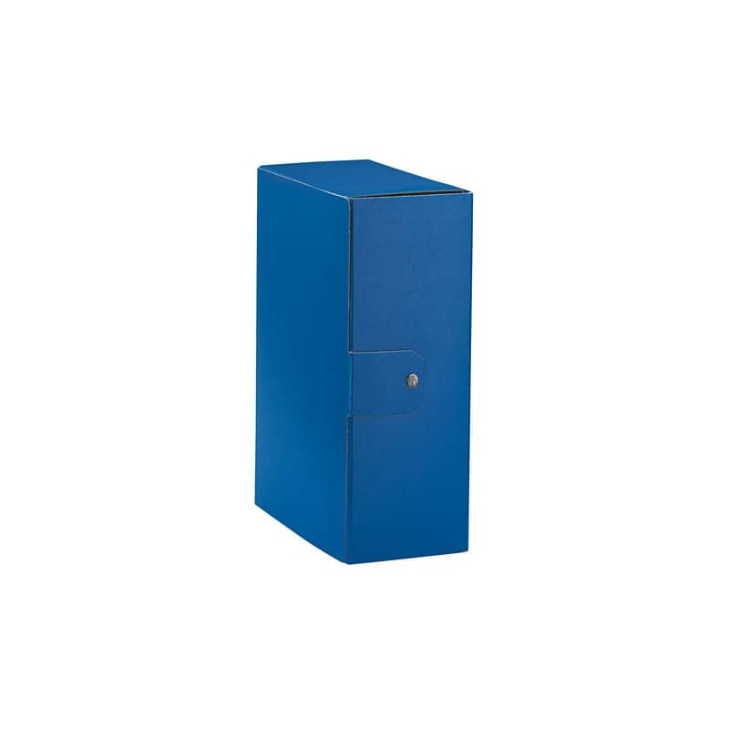 Cartella portaprogetti Esselte C32 EUROBOX dorso 12 cm presspan biverniciato blu - 390332050 (Conf.5)