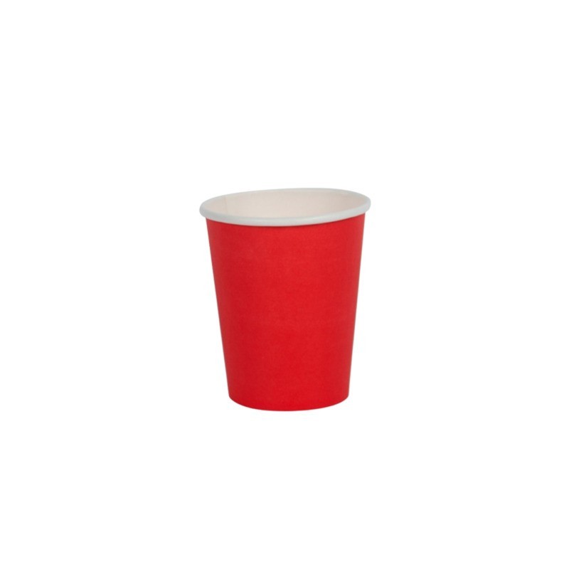 Bicchieri in carta Party Go rossi conf. 16 pz 27 ml AK0027