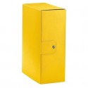 Cartella portaprogetti Esselte C32 EUROBOX dorso 12 cm presspan biverniciato giallo - 390332090 (Conf.5)