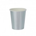 Bicchieri di carta Party Go 27 ml conf. 16 pz argento AK0043