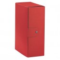 Cartella portaprogetti Esselte C32 EUROBOX dorso 12 cm presspan biverniciato rosso - 390332160 (Conf.5)