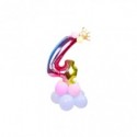 Set palloncini Party Go multicolor indicanti anni/eta' H.80 cm conf. 15 pz n° 4 - FB0952