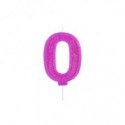 Candelina Party Go colori assortiti H.7,5 cm n° 0 EA0001 (Conf.5)