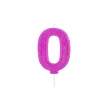 Candelina Party Go colori assortiti H.7,5 cm n° 0 EA0001 (Conf.5)