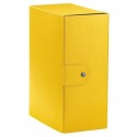Cartella portaprogetti Esselte C35 EUROBOX 25x35 cm - dorso 15 cm presspan biverniciato giallo - 390335090 (Conf.5)
