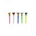 Trombette sonore Party Go colori metallizzati assortiti - conf. 10 pz - GF0059