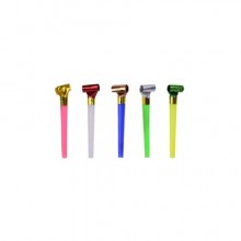 Trombette sonore Party Go colori metallizzati assortiti - conf. 10 pz - GF0059