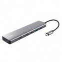 Adattatore multiporta Trust Dalyx in alluminio 7-in-1 25661