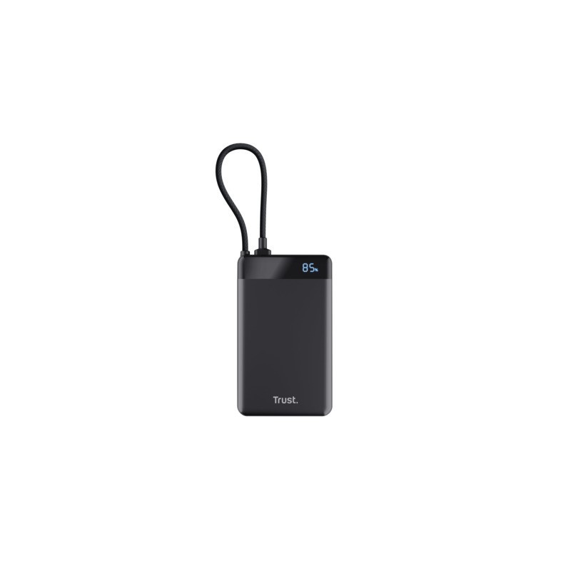 Powerbank veloce Trust Fiera da 10.000mAh nero 25880