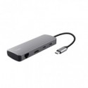 Adattatore multiporta Trust Dalyx in alluminio 8-in-1 25672