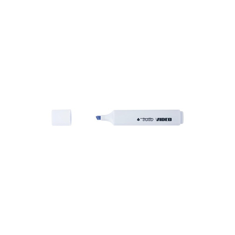 Evidenziatore Tratto Video Pastel azzurro pastello - F83351600 (Conf.12)