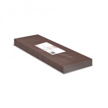 Tovaglia Fato 1 velo in carta a secco 1x1 m conf. 25 pz cioccolato 88554100