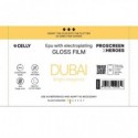 Pellicola protettiva per Smartphone Celly Dubai Glossy  Electric Plate - conf. 50 pz - PROFILMPRO50