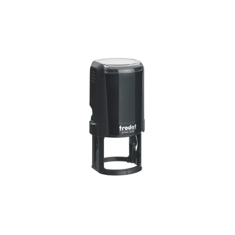 Timbro di testo autoinchiostrante max 12 righe Trodat 4638 Printy Ø 38 mm - cartuccia NON inclusa - 76879