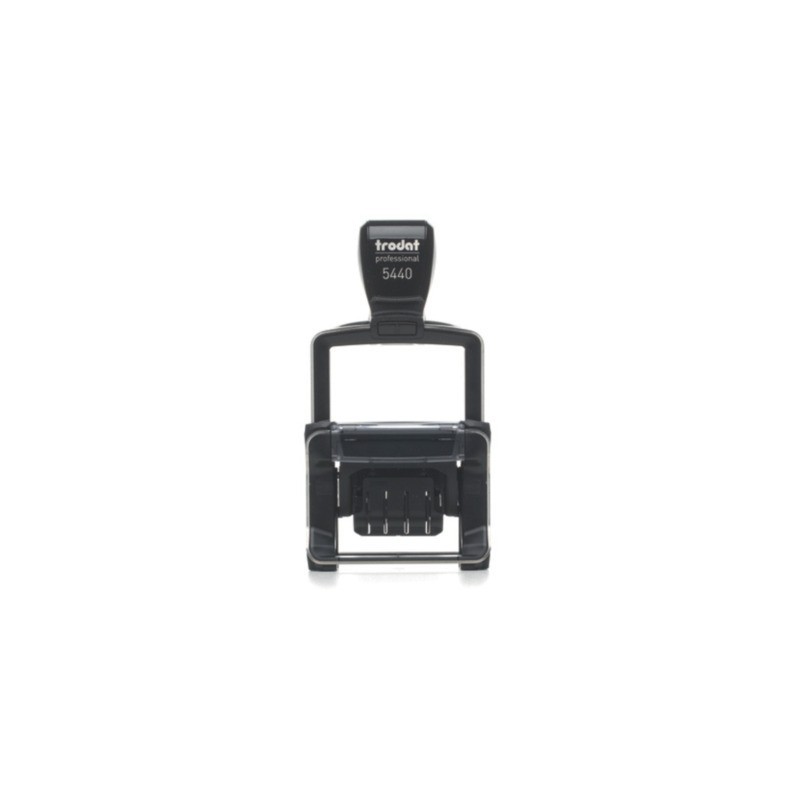 Datario autoinchiostrante con testo pers.bile Trodat Professional 5440 max 4 righe 49x28 mm - cartuccia NON inclusa