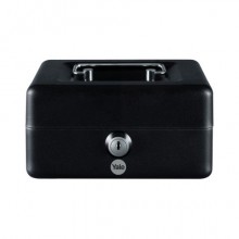 Cassetta portavalori Yale con chiusura a chiave 80x152x118 mm YYCB/080/BB2