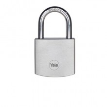 Lucchetto in ottone cromato Yale - 40 mm - YY120B/40/125/1