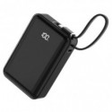Alimentatore per laptop Nilox Tech GaN USB-C 65 W colore nero NXPDCGAN65W