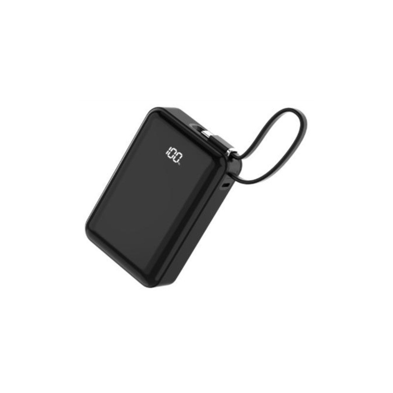 Alimentatore per laptop Nilox Tech GaN USB-C 65 W colore nero NXPDCGAN65W