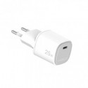 Caricatore da parete Celly GaN 25W con 1x USB-C - bianco UPTC1USBC25WWH