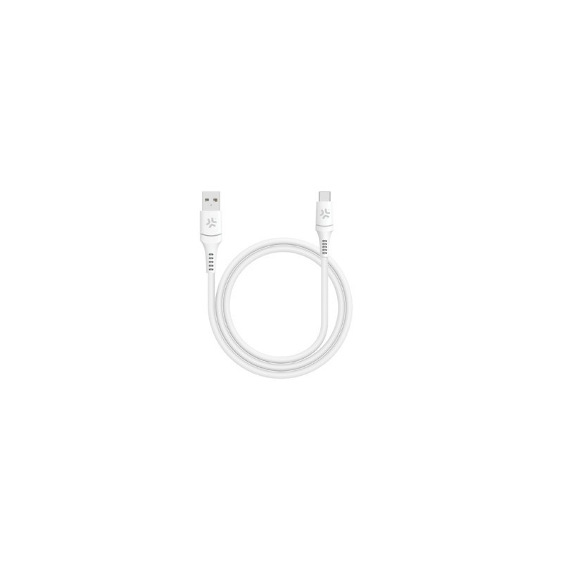 Cavo USB-A / USB-C in PVC Celly Pro Compact 2 15W 1 m - bianco PC2USBUSBCWH