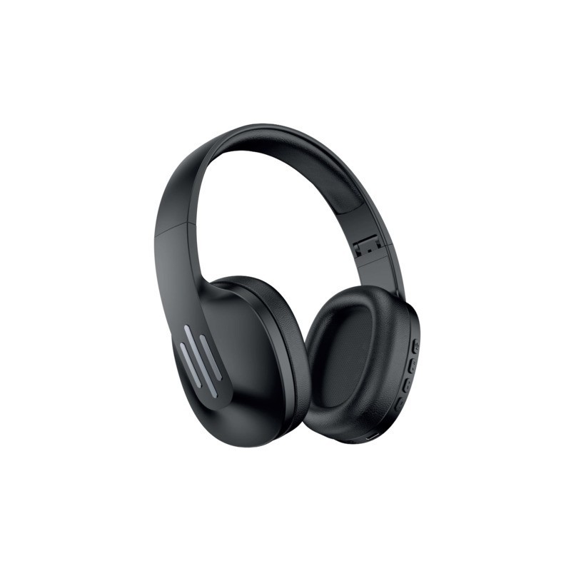 Cuffie stereo wireless on-ear Nixon Sonicwave con microfono e controllo remoto integrato - colore nero -