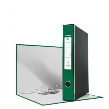 Registratore con custodia Esselte G52 EUROFILE commerciale dorso 5 cm cartone rivestito in PP verde - 390752180