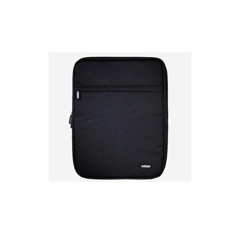 Custodia sleeve imbottita antishock Nilox Tech per tablet o laptop fino a 15,6" colore nero - NXSL15BK