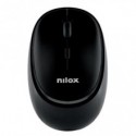 Mouse ottico wireless dual Nilox Tech ricaricabile tramite porta USB-C 1600 DPI 4 tasti - nero - NXMDWS102