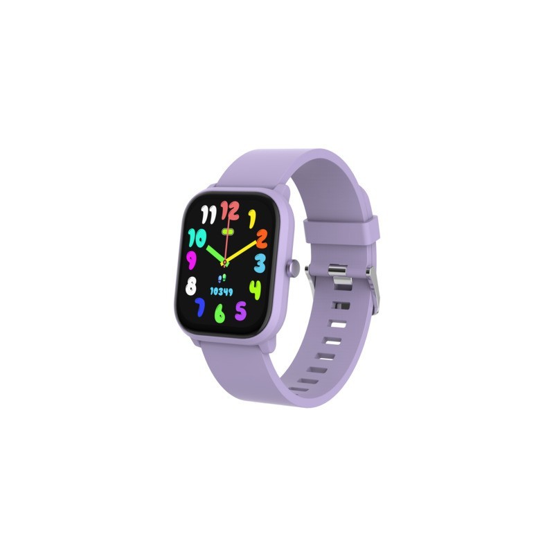 Smartwatch per bambini Celly Kids collection in silicone lilla KIDSWATCHBTVL