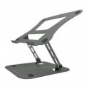 Supporto regolabile per laptop e tablet Nilox Tech fino 16" metallo colore grigio - NXSLF01