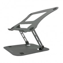 Supporto regolabile per laptop e tablet Nilox Tech fino 16" metallo colore grigio - NXSLF01