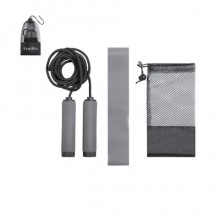 Set Fitness Zhiax grigio/nero - 6790