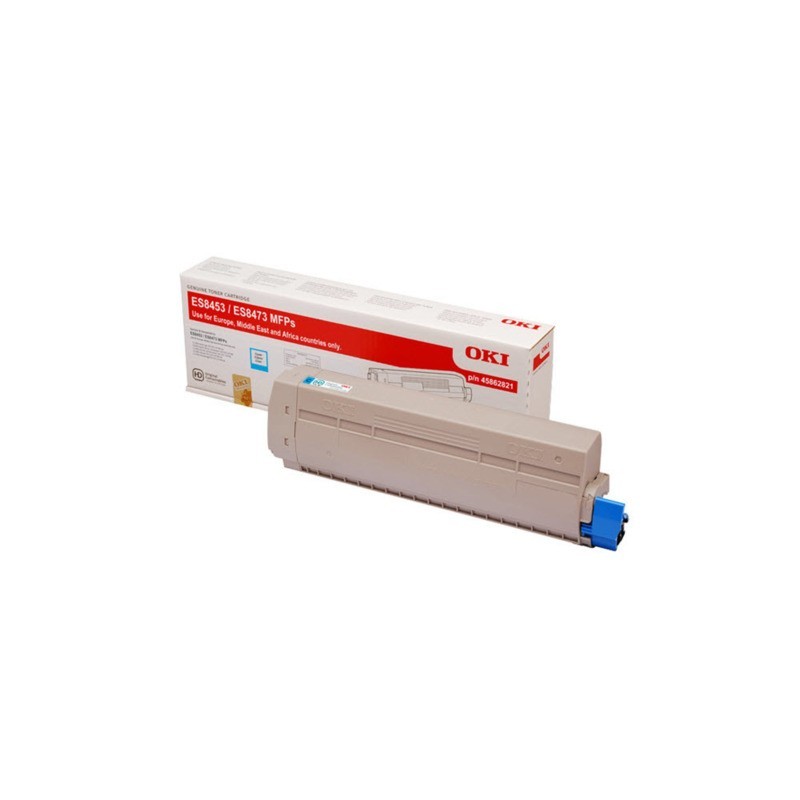 Toner Oki ES8453-8473 ciano  45862821