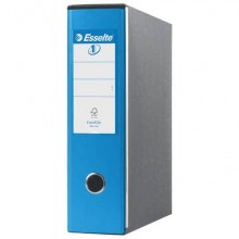 Registratori con custodia Esselte G53 Eurofile commerciale Dorso 8 cm cartone rivestito in PP blu vivida - 390753910