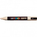 Marcatore a tempera POSCA Uni-Ball punta tonda 1,8-2,5 mm beige M PC5M BG