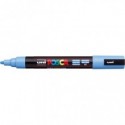 Marcatore a tempera POSCA Uni-Ball punta tonda 1,8-2,5 mm blu cielo M PC5M BC