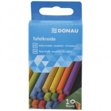 Gessetti per lavagna Donau conf. da 10 pezzi in colori assortiti 330283