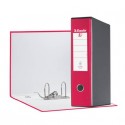 Registratore con custodia Esselte G55 Eurofile protocollo dorso 8 cm cartone rivestito in PP fucsia - 390755900