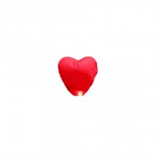 Lanterna volante cuore rosso Party Go 80 cm LA0063 (Conf.3)