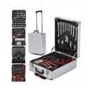 Valigia trolley porta attrezzi a 4 vassoi MKC MK320 320 pezzi - 812360854
