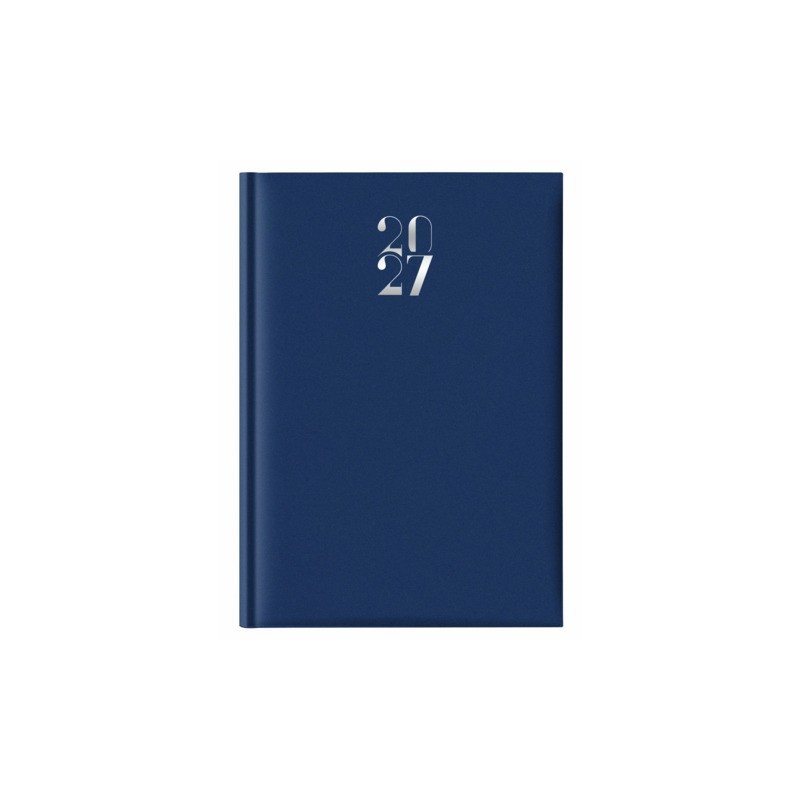Agenda settimanale 2027 Nota Bene Egadi s/d abbinati copertina gommata A4 blu - 27-524FT-C10