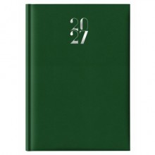 Agenda settimanale 2027 Nota Bene Egadi s/d abbinati copertina gommata A4 verde scuro - 27-524FT-C12