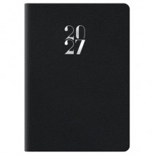 Agenda bigiornaliera tascabile Nota Bene 2027 Egadi s/d abbinati copertina gommata 7x10 cm nero - 27-110FT-C01