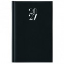 Agenda giornaliera 2027 s/d abbinati Nota Bene copertina gommata 11x16,5 cm nero - 27-205FT-C01