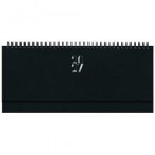 Planning settimanale spiralato 2027 Nota Bene Egadi copertina gommata 29,8x10,5 cm nero - 27-430FT-C01