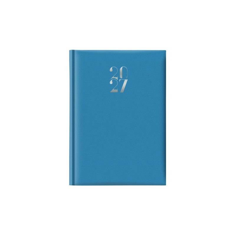 Agenda settimanale 2027 Nota Bene Egadi copertina gommata 17x24 cm azzurro - 27-245FT-C06