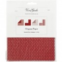 Carta per origami quadrata con stampe di Vivi Gade Creativ Company 15x15 cm 25521 (Conf.4)